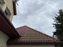 Dach przed czyszczeniem